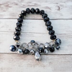 Vintage Beaded Bracelet Chunky Statement